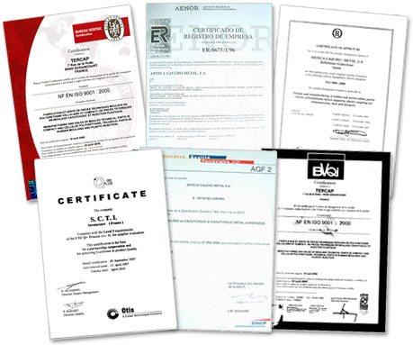 Our certifications